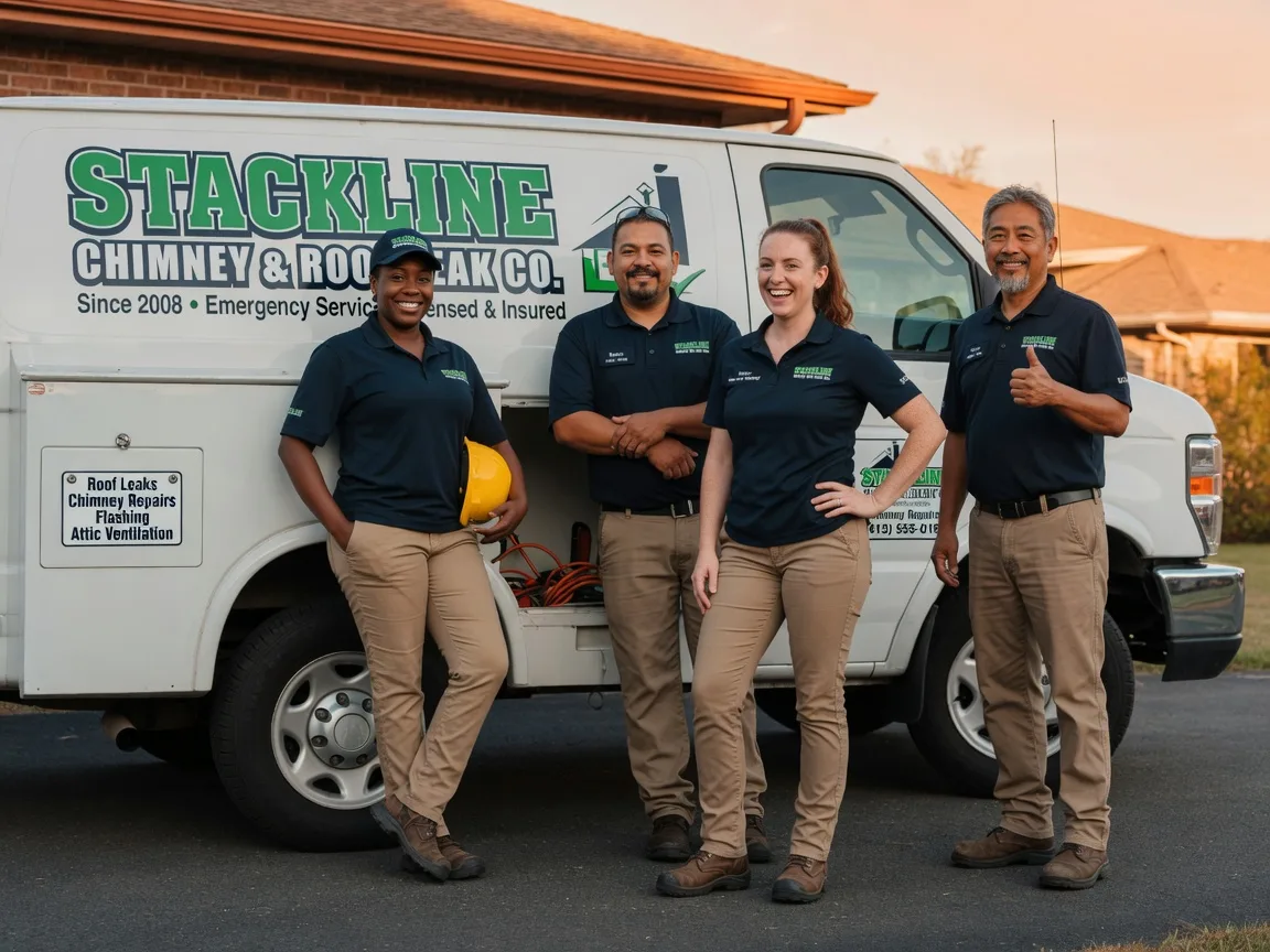 Chimney flashing repair company in Warren, IN
